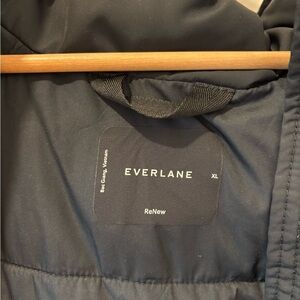 Everlane ReNew Parka Jacket in Black